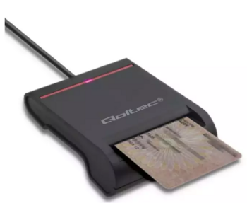Qoltec Q-50642 Картридер ID карт USB 2.0 (50642)
