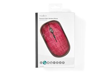 Nedis MSWS500PK Bezvadu pele 1600 DPI (MSWS500PK)