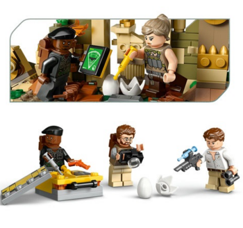 LEGO 76976 Jurassic World Spinosaurus & Quetzalcoatlus Air Mission Konstruktors (76976)