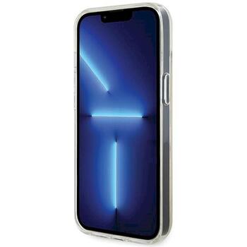 Guess GUHCP12MHDECMI IML Faceted Mirror Disco Iridescent Aizsargapvalks priekš iPhone 12/12 Pro 6.1
