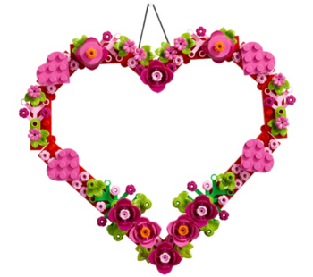 LEGO 40638 Heart Ornament Konstruktors (40638)