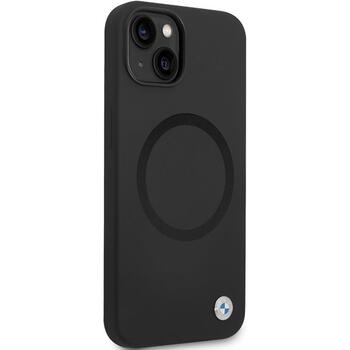 BMW BMHMP14SSILBK2 Aizmugurējais Apvalks Priekš Apple iPhone 13 / 14 / 15 (BMHMP14SSILBK2)