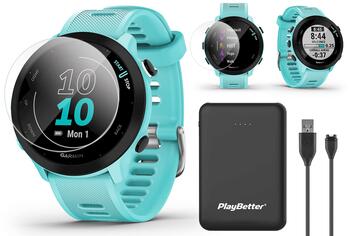 Garmin Forerunner 55 GPS Running Watch GPS-часы Aqua (010-02562-12)