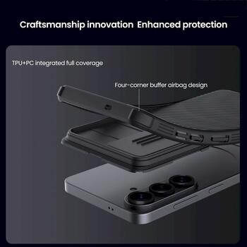 Nillkin CamShield PRO Hard Case Защитный чехол для Samsung Galaxy S26 / чёрный (57983129398)