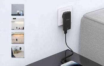 Choetech PD6011 Wall Сharger USB-C 67W PPS / PD3.0 / QC3.0 (PD6011-B)