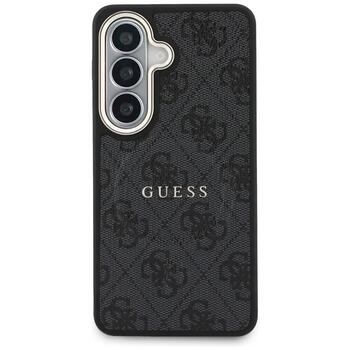 Guess 4G Embossed Ring MagSafe Case Защитный чехол для Samsung Galaxy S26 Plus / чёрный (GUHMS26MP4MSEGCK)
