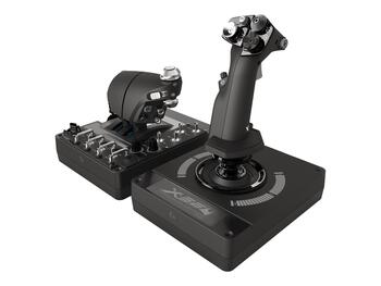 Logitech X56 H.O.T.A.S. Lidojumu Simulācijas Kontrolieris (Džojstiks un Drosele) (945-000059)