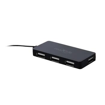 Maxlife Home Office USB 2.0 USB - 4x USB 0,15 m + kabelis 1,5 m Hubs (OEM0002311)