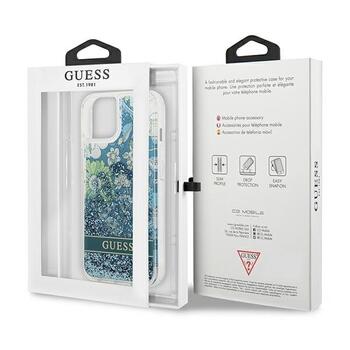 Guess GUHCP13MLFLSN Flower Liquid Glitter Защитный чехол для iPhone 13/14/15 6,1