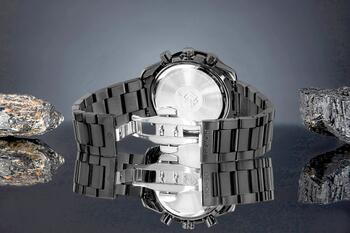 Giewont Chronograph Sapphire Vīriešu pulkstenis / melns (GW8720-B1)