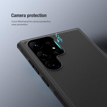Nillkin Super Frosted PRO Back Cover Защитный чехол для Samsung Galaxy S23 Ultra / чёрный (57983112686)
