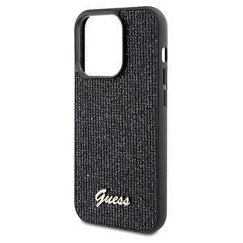 Guess GUHCP14LPMSDGSK Hardcase Disco Metal Script Защитный чехол для iPhone 14 Pro 6.1