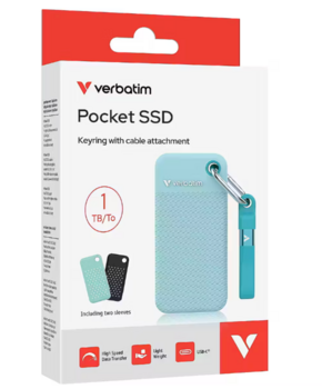 Verbatim 32324V Pocket Pollar Внешний SSD 1TB / USB-C (32324V)
