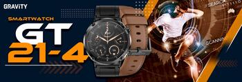 Smartwatch Gravity GT21-4 Смарт-часы / чёрный (GT21-4)