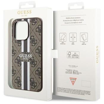 Guess GUHMP14LP4RPSW Hardcase 4G Printed Stripes MagSafe Защитный чехол для iPhone 14 Pro 6.1