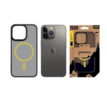 Tactical MagForce Hyperstealth 2.0 Cover Защитный чехол для iPhone 13 Pro / чёрный/жёлтый (TA-57983121086)