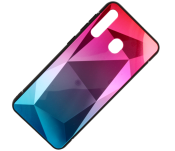 Mocco Stone Ombre Силиконовый чехол С переходом Цвета Apple iPhone X / XS Розовый - Синий (MC-STOG-IPXS-PIBL)