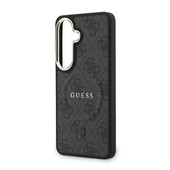 Guess PU Leather 4G Gold Frame Magnetic Case Чехол для Samsung Galaxy S26 (GUHMS26SP4MSEGCK)