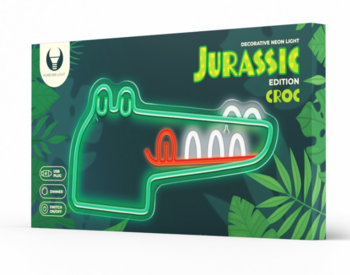 Forever Light FLNJ03 JURASSIC CROC Neon LED Вывеска (FLNJ03)