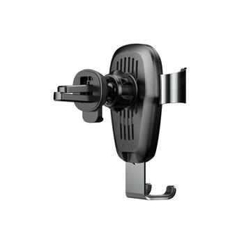 Baseus Gravity Air Vent Универсальный Держатель C Беспроводной Зарядкой + Micro USB Провод 1.2м (WXYL-B0A)