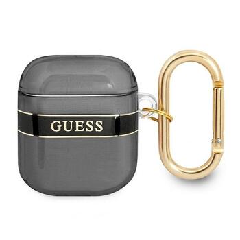 Guess GUA2HHTSK Strap Collection Защитный чехол для AirPods / чёрный (GUA2HHTSK)