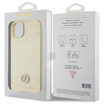 Guess Strass Metal Logo Back Case Защитный Чехол для Apple iPhone 15 (GUHCP15SPS4DGPD)