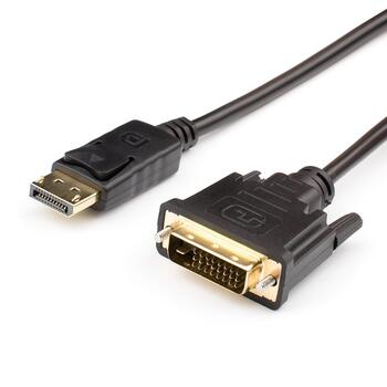 RoGer DisplayPort uz DVI Kabelis 3m / DVI-D (Dual Link) (RO-DP2DVI-3M)