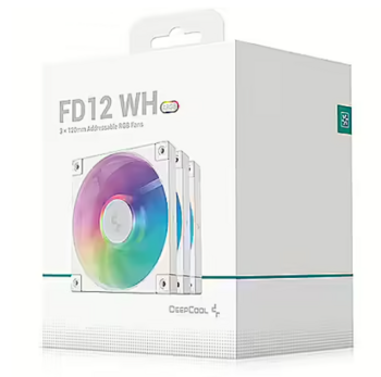 DeepCool Performance Korpusa Ventilators 120mm 3gab (R-FD12-WHAPN3-G)