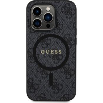 Guess PU Leather 4G Colored Ring MagSafe Case Чехол для Apple iPhone 16e (GUHMPSE4G4GFRK)