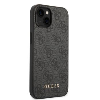 Guess 4G Case Защитный чехол для iPhone 14 / серый (GUHCP14SG4GFGR)