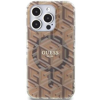 Guess GUHMP15LHGCUSTGW Hardcase IML GCube MagSafe Защитный чехол для iPhone 15 Pro 6.1