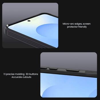 Nillkin CamShield PRO Hard Case Защитный чехол для Samsung Galaxy S26+ / прозрачный чёрный (57983129401)