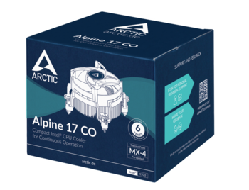Arctic Alpine 17 CO Compact CPU Кулер Intel 1700 (ACALP00041A)