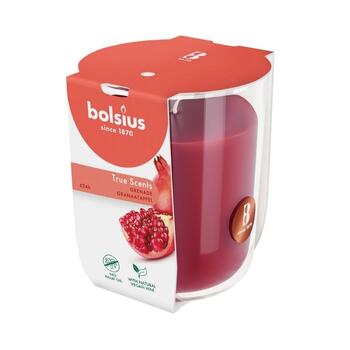 Bolsius True Scents Aromātiskā Svece 80x73mm Pomegranate (37930315)