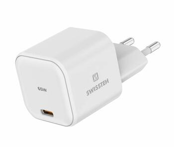 Swissten GaN Travel Charger Tīkla Lādētājs USB-C 65W (22037020)