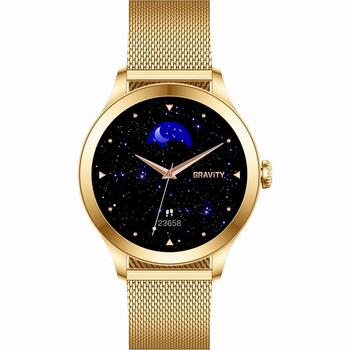 Smartwatch Gravity Смарт-часы / бело-золотой (GT25-2 PRO)