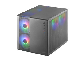 Mars Gaming MC400W Компьютерный корпус mATX / чёрный (MC400)