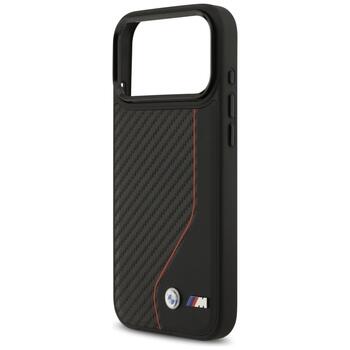 BMW M Carbon Line & Logo MagSafe Case Защитный Чехол для Apple iPhone 17 Pro Max (BMHMP17X25PCCSCKR)