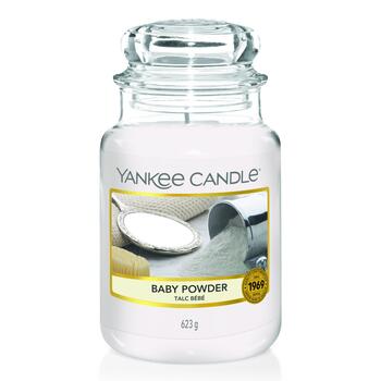 Yankee Candle Baby Powder Свеча ароматическая 567 g (5038581124919)