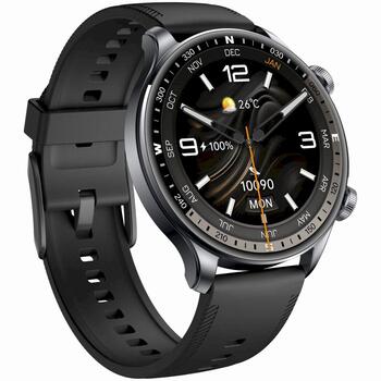 Smartwatch Gravity Viedpulkstenis ar 2 siksniņām GT35-1 / melns (GT35-1)