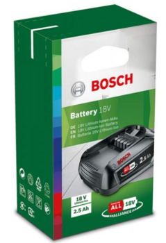 Bosch W-B WB PBA Аккумулятор 18V / 2.5Ah (1600A005B0)