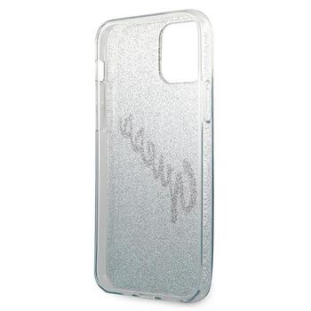 Guess GUHCP12SPCUGLSBL Glitter Gradient Script Защитный чехол для iPhone 12 mini 5,4