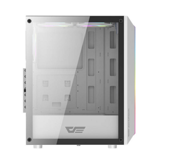 Darkflash DK151 Datoru Korpuss + Ventilatori 3gab. (DK151-WH)