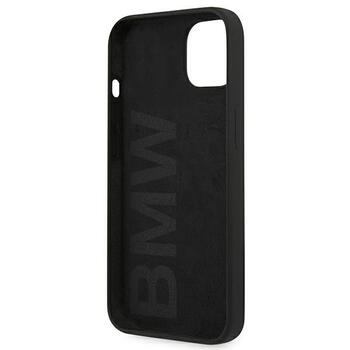 BMW BMHCP13SSILBK Hardcase Silicone Aizmugurējais Silikona Apvalks Telefonam Apple iPhone 13 Mini (BMHCP13SSILBK)