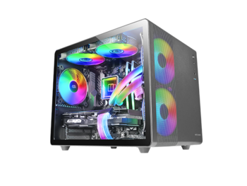 Mars Gaming MC400W Компьютерный корпус mATX / чёрный (MC400)