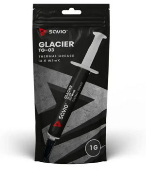 Savio Glacier TG-03 Термопаста (SAVGTG-GLACIER TG-03 1G)