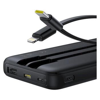 Baseus Lipow Портативный аккумулятор 10000 mAh 22.5W / чёрный (6932172679330)