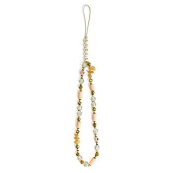 Guess Phone Strap GUSTBOHP Ремешок на шею для телефонов Brown Beads Bohemia (GUSTBOHP)