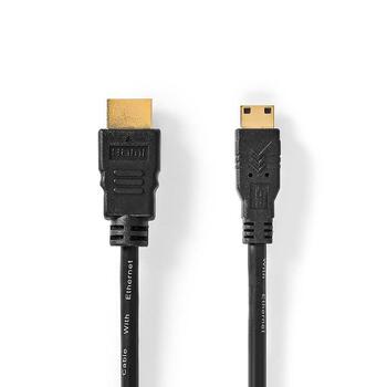 Nedis Ethernet-HDMI™-HDMI™ mini / 4K@30Hz / 10.2 Gb / 1.5m Vads (CVGP34500BK15)
