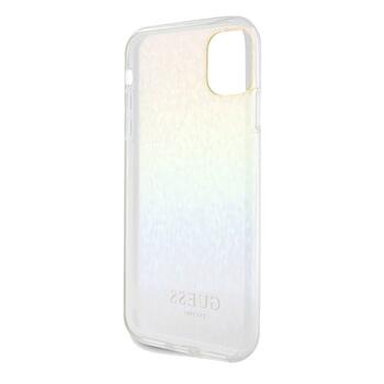 Guess GUHCN61HDECMI Hardcase IML Faceted Mirror Disco Iridescent Защитный чехол для iPhone 11 / Xr 6.1